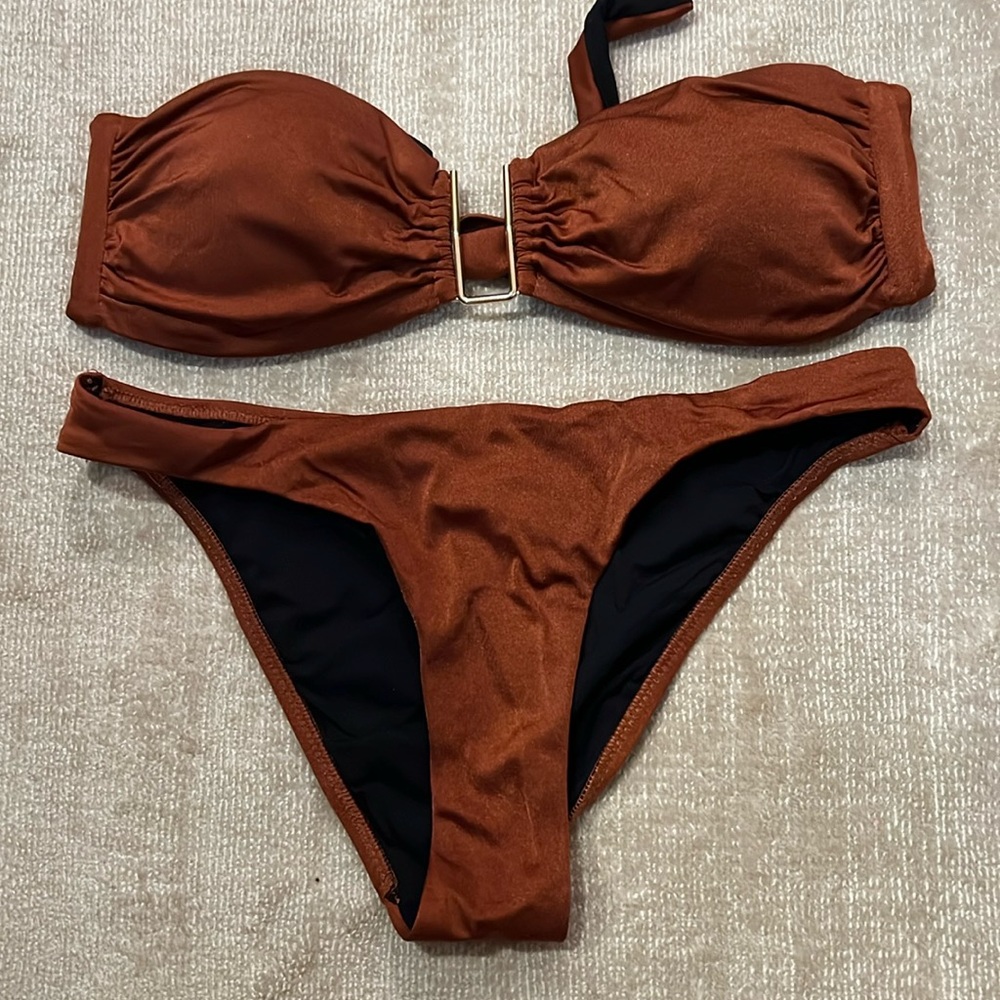 Melissa Odabash bandeau suit size 6
